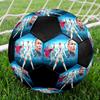 Cristiano Ronaldo CR7 Print Size 5 Soccer Ball, Machine-Stitched PVC, Durable & High Bounce, All Ages Fit, Fan Merchandise, Matches & Outdoor Use.