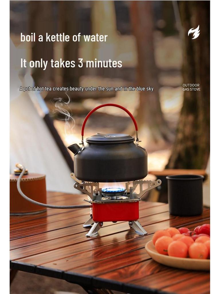 Mini Portable Foldable Outdoor Camping Stove with Square Burner