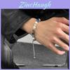 Handmade Geometric Volcano Stone Bracelet For Women Summer Gift Fashion Accessory