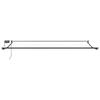 Manual Articulated Arm Awning with LEDs Brown and Anthracite 4 X 2 M