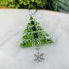 Christmas Tree Shaped Decor Tree-Shaped Christmas Decor Decorative Pendant Christmas Tree Ornaments For Holiday Cheer Christmas