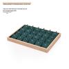 Bamboo & Wood Necklace Pendant Display Tray