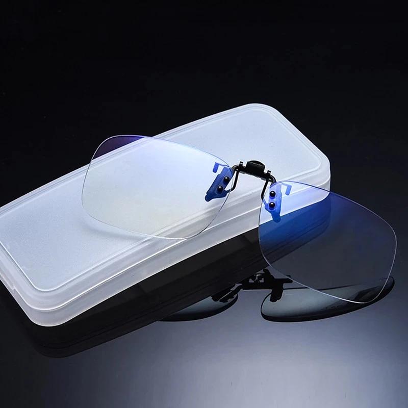 

NONOR унисекс клипса на очки для чтения с защитой от синего света увеличительное стекло для женщин и мужчин портативные очки для пресбиопии без оправы клипсы для линз +300