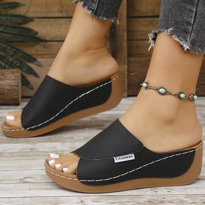 Fashion Summer Women Shoes Sandals Non-Slip Women's Shoes Slides Ladies Shoes Wedge Sandals Ladies Party Women Slippers Female Footwear