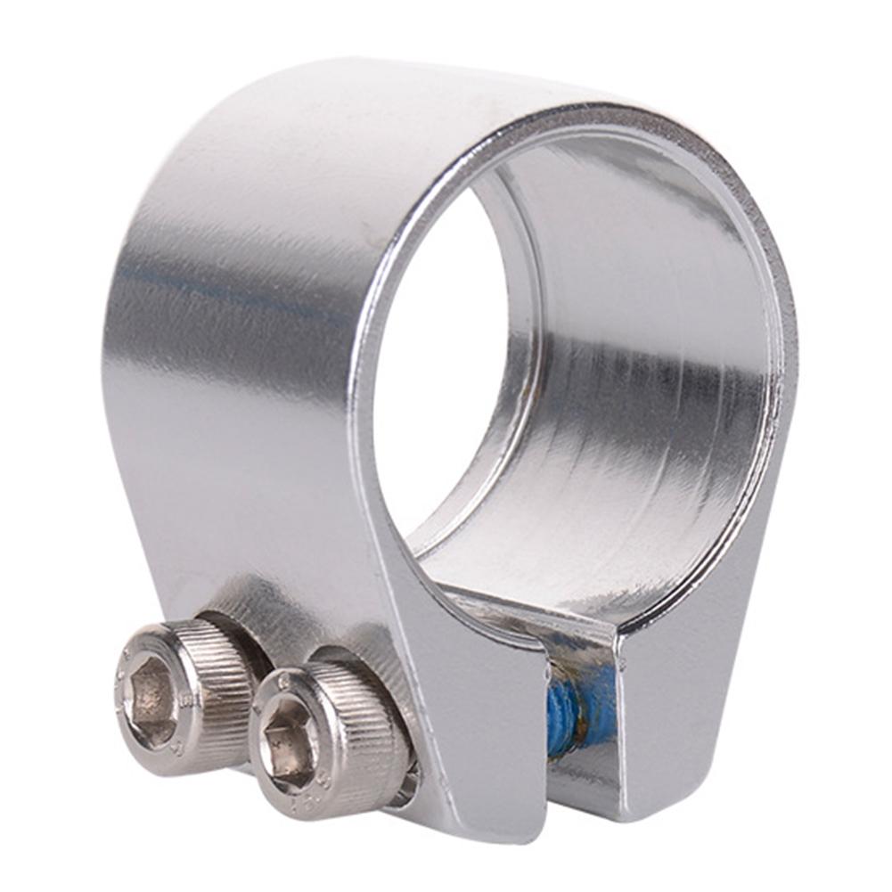 Seatpost Seatpost Clamp 31.8mm Black Double Layer Forged Alloy