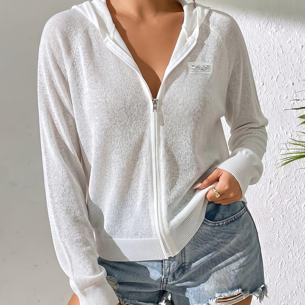 Women's Cardigan, Long Sleeve, Loose Fit