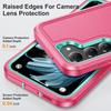Phone Case with Bracket, Three Proof Phone Case with Dust Plug, for Samsung Protective Case Soft Shell