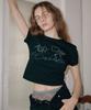 AEGO FREEDOM LAB Jupied Crop T-Shirt_Black
