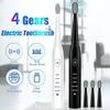 Powerful Ultrasonic Electric Toothbrush USB Charge Rechargeable Washable Whitening Teeth Tooth Brushes