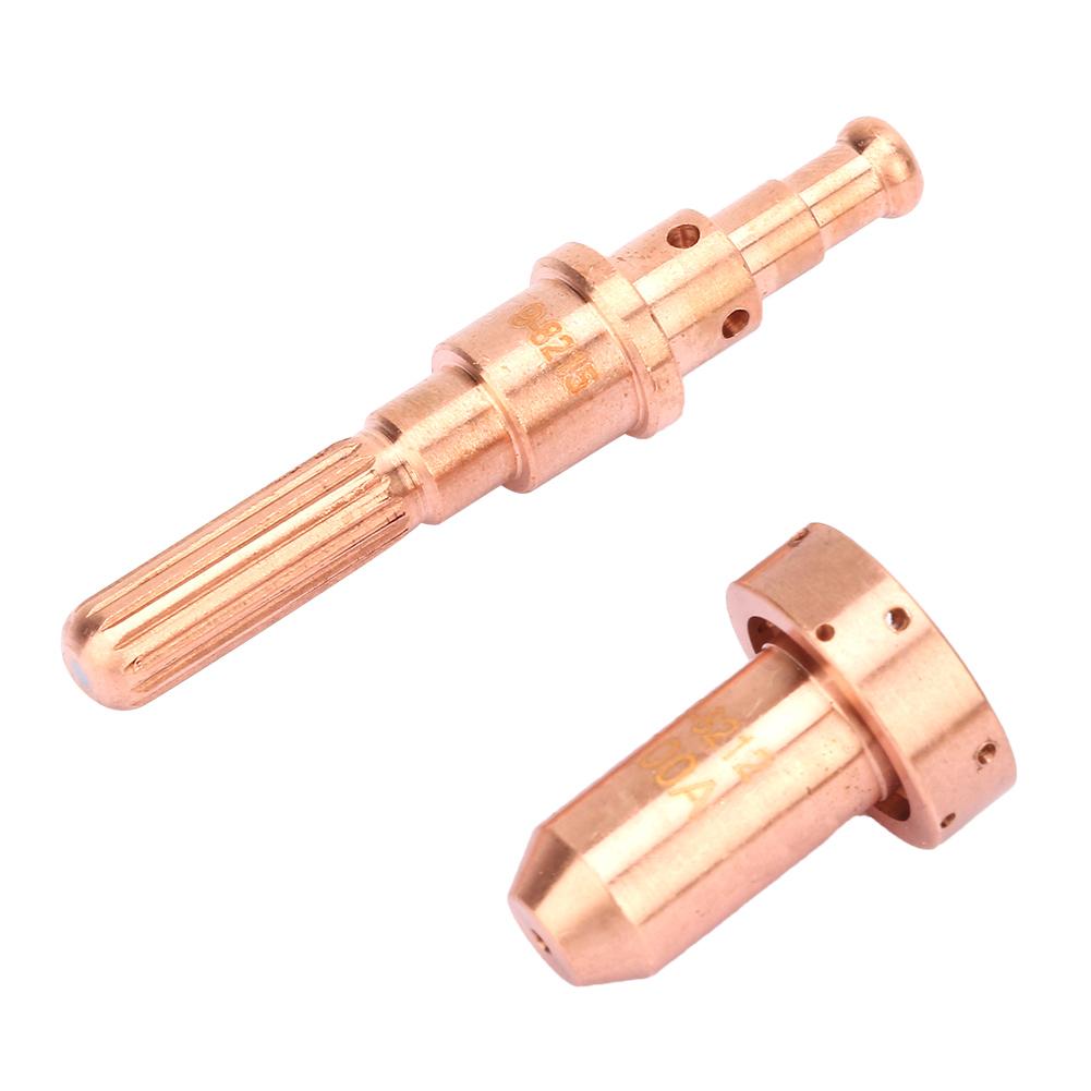 20pcs Plasma Consumables Welding Nozzle and Plasma Electrode for SL60 100 Plasma Cutting Torch