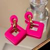 Candy Earrings Summer Trends Fashion Jewelry Geometric Earrings Summer Fashion Popular Snap Earrings