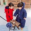 Unisex Toddler Ski Suit 2025: Winter-Ready Thick Long Sleeve Jumpsuit