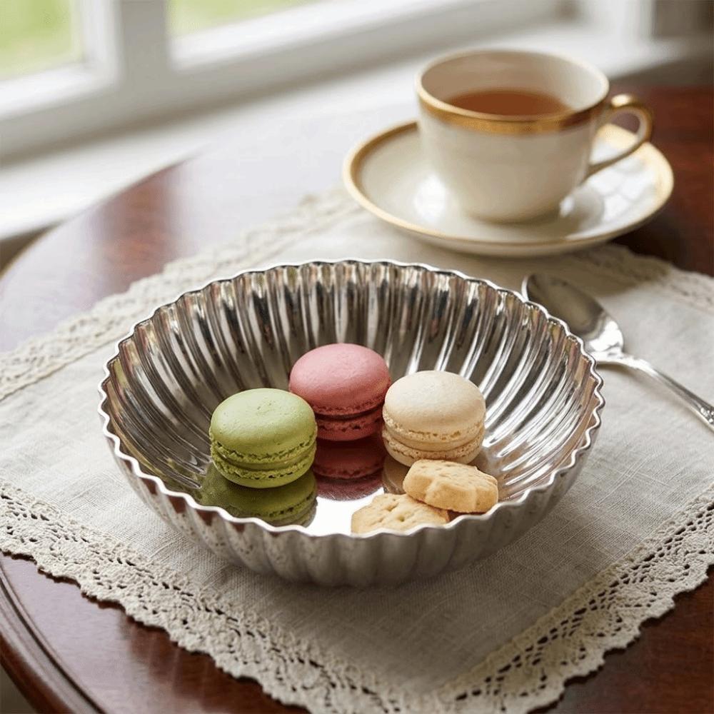 Rustless Steel Ice Cream Bowl Smooth Serving Bowl Elegant Dessert Container Snack Tasting S