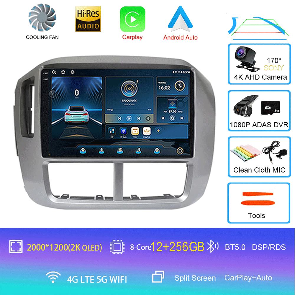 Android 14 Carplay Auto WIFI+4G For Honda Pilot 2006 2007 2008 Car Radio GPS Stereo Multimedia Video Player 2din Head Unit Audio