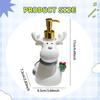 Elk Soap Dispenser Lotion Christmas Gift Multipurpose Pump Bottle for Toilet