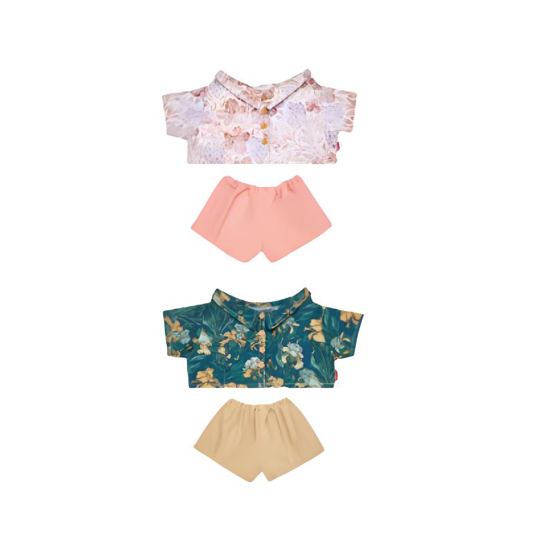 New POP MART Floral Shirt Doll Products PPMT-2407-00782