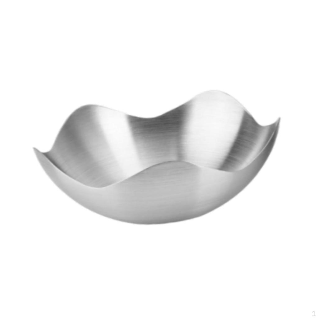 Süßigkeitenschale Dessertkorb Multifunktionale Dekoration Obst Metallschale für KTV Restaurant Hotel