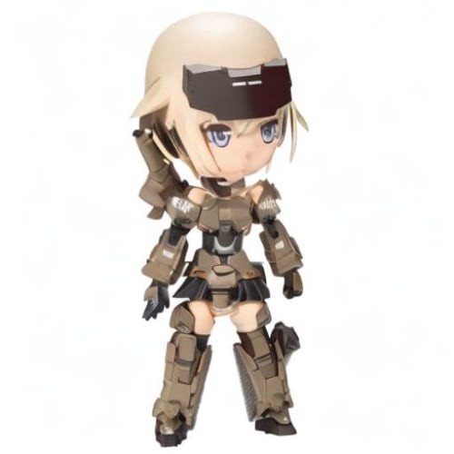 Kotobukiya Frame Arms Girl Qpmini Gourai, Approximately 65mm Tall, Non-scale Plastic Model Kit FG092