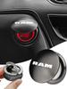 Car Engine Start Stop Button Cover Switch Ignition Ring Decor Car Sticker For Dodge RAM Durango 1500 Charger Caliber Demon Nitro
