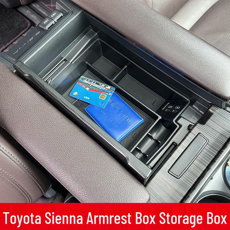 Toyota Sienna & Granvia Armrest Box Organizer: Center Console Storage Solution