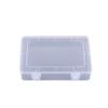 Large Transparent Rectangular Hardware Storage Box with Lid - PP Plastic Tool Accessories Organizer