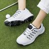 Golfschuhe Freizeitsportschuhe Business Gras Wasserdicht Golf Schnürsenkel Spikes Übergröße Golfschuhe