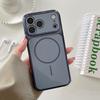 For Magsafe Plating  Magnetic Phone Case For iPhone 17 16 15 14 13 Pro Max Solid Color Shockproof Glossy Hard Cover Funda