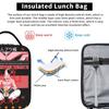 DBZ  Vegeta Ultra Ego  Anime Heat-keeping Lunch Bags Leakproof  Reusable Cooler Tote Lunch Box Work  Picnic Female Male