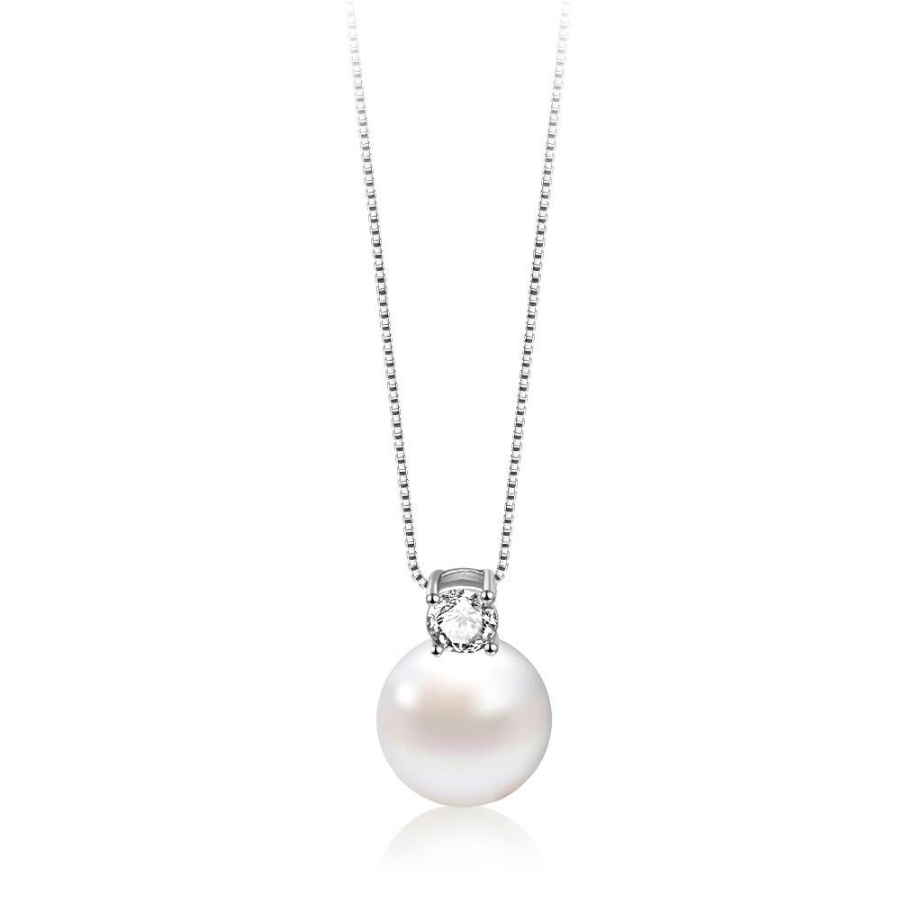 Pearl Necklace Shijia Zhengyuan Light Luxury Premium Sense Clavicle Chain