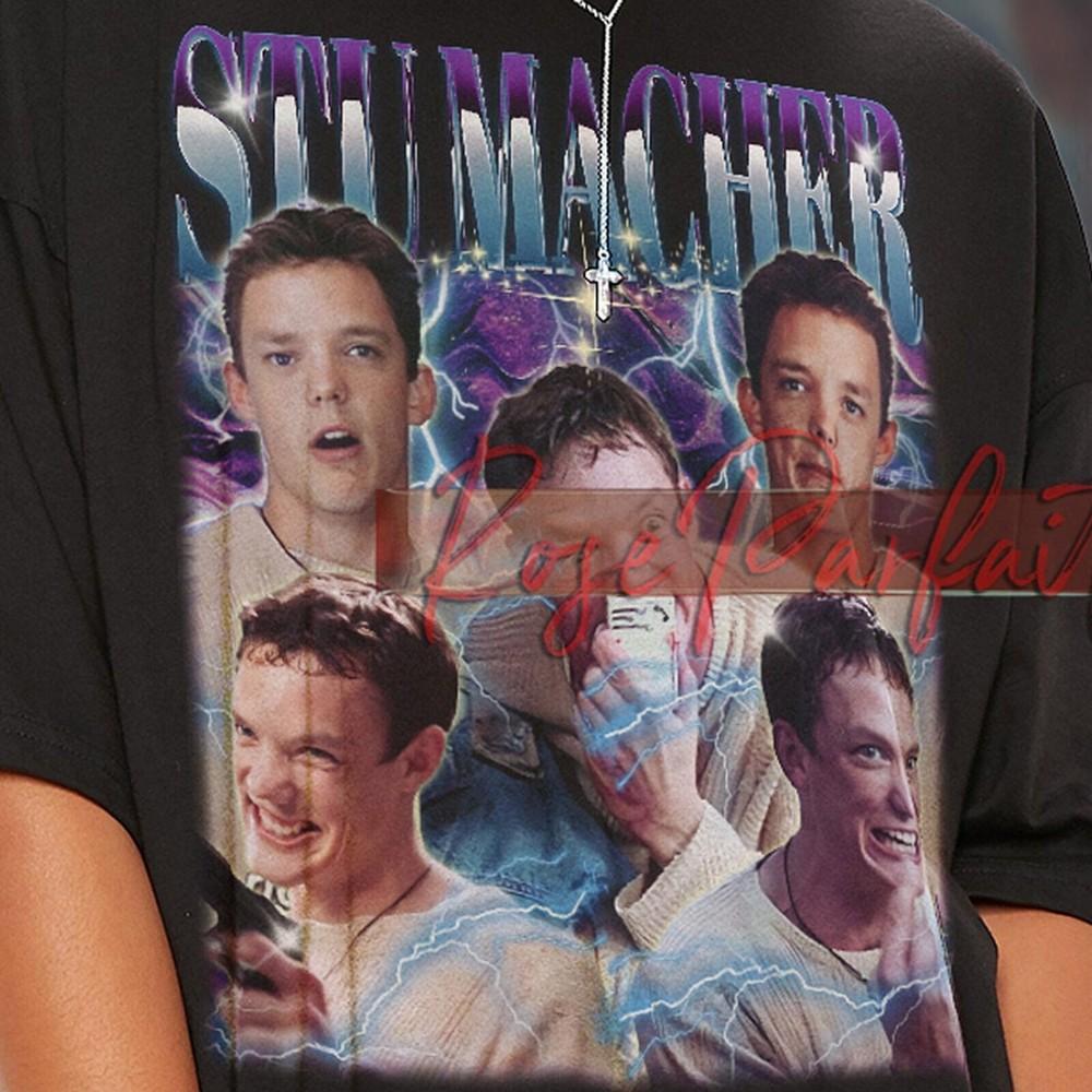 Рубашка STU MACHER - Футболка «Давай посмотрим страшный фильм», Винтажная футболка Stab Scream, Унисекс футболка Sc S