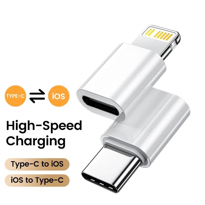 NNBILI USB C To Lightning Adapter For iOS Male To Type C Female Converter for iPhone 14 13 PC Macbook Fast Charging Adapter