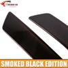 2X Rear Fog Light Lamp Cover Trim For Jeep Cherokee + Smoked Black Exterior