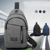 2026 Men's Chest Bag Oxford Cloth Chest Bag Men And Women Shoulder Bag Outdoor Sports Messenger Bag Men's Oxford Cloth Chest Bag