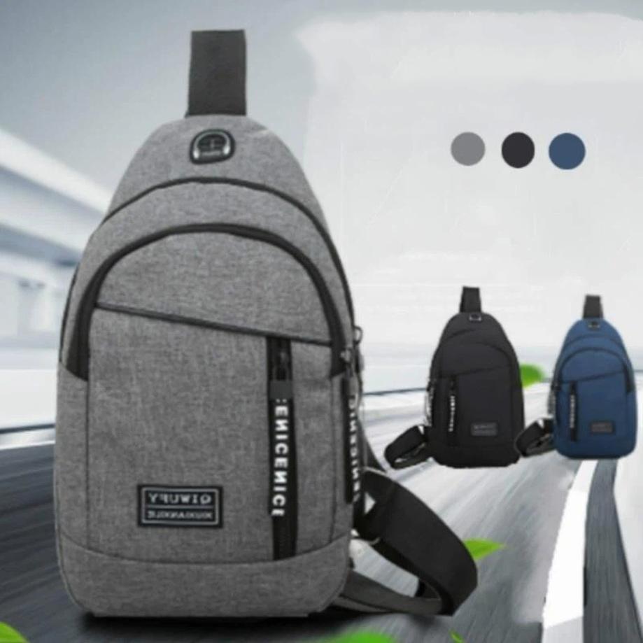 2026 Men's Chest Bag Oxford Cloth Chest Bag Men And Women Shoulder Bag Outdoor Sports Messenger Bag Men's Oxford Cloth Chest Bag