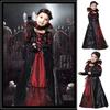 Enchanting Vampire Maxi Long Dress For Girls Perfect For Halloween Witch Parties