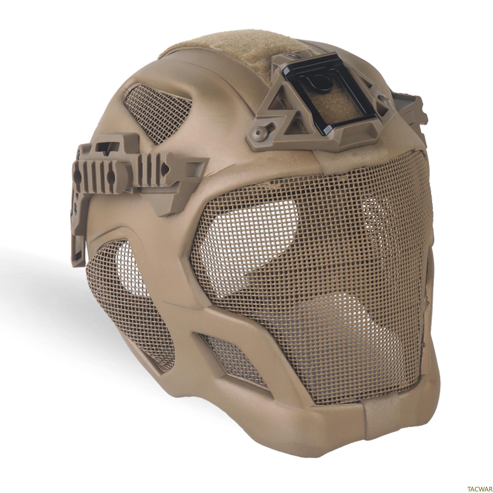 EVA Pro Airsoft ķivere pilna seja