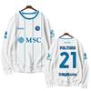 25-26 Season SSC Napoli Long Sleeve Football Jersey Men Sports Training Top