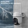 iCSee Single-Lens WiFi Home Camera: 360° Full-Color Night Vision for Smart Wireless Security