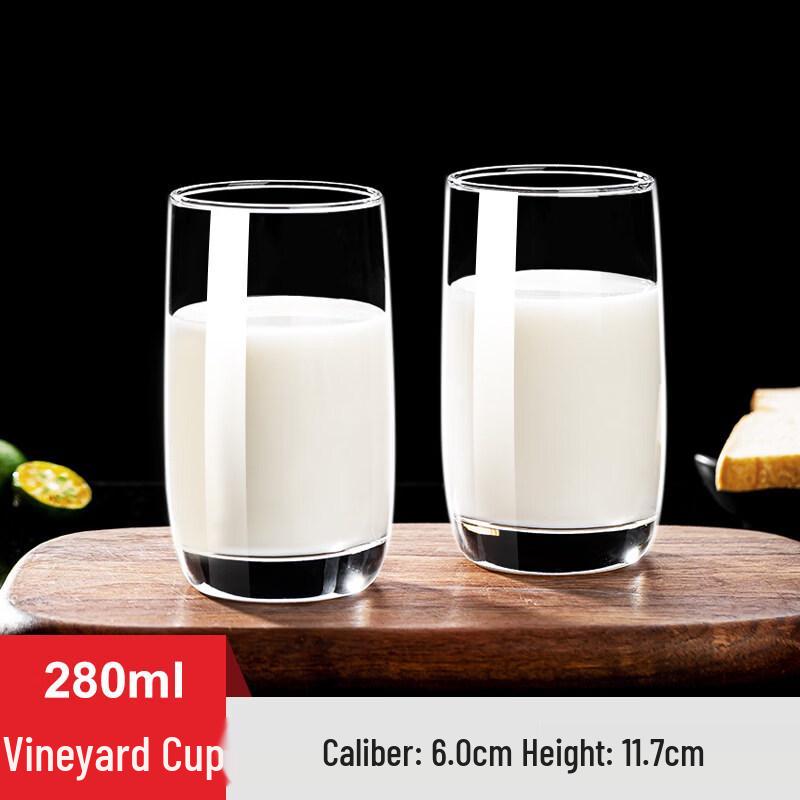 ZISIZ Heat-Resistant Glass Drinking Cup