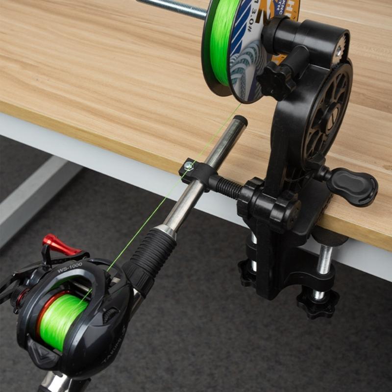 Winding System Fishing Line Winders 3.5:1 Ratio Adjustable Casting Reel Line Spooler Reel Line Management Tool