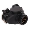 Universal 13 Pin To 7 Pin Trailer Plug Adapter Dual Dual Plug Conversion Adapte All Trailers