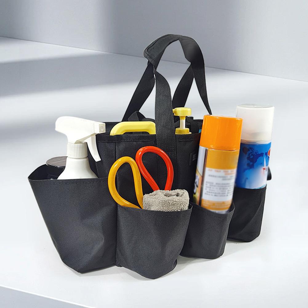 Tool Tote Bag Multiple Pockets  Garden Tool Bag Waterproof Foldable Tool Bag for Men Heavy Duty for Electrician Plumber