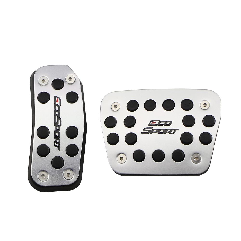 Color My Life Car Pedals for Ford Ecosport 2012 2013 2014 2015 2016 2017 Accelerator Pad Covers Pads MT AT