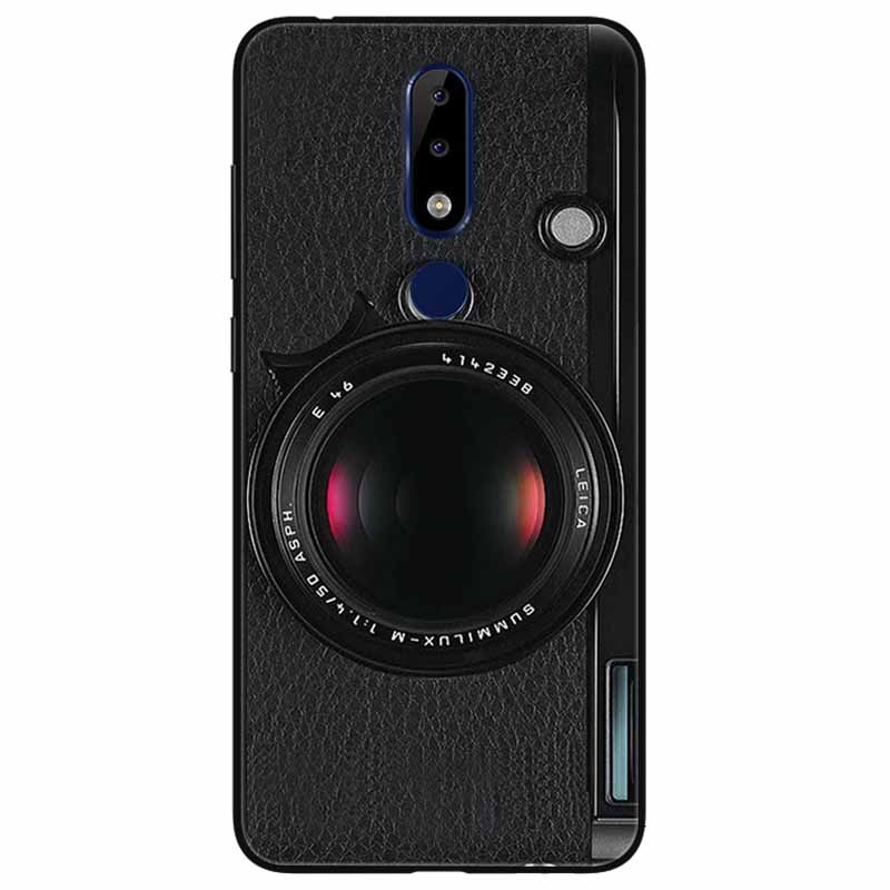 For Nokia 5.1 Plus Case Soft Silicone Cartoon Fashion TPU Phone Cases for Nokia X5 Cover 5.1Plus Cute for NokiaX5 Protective