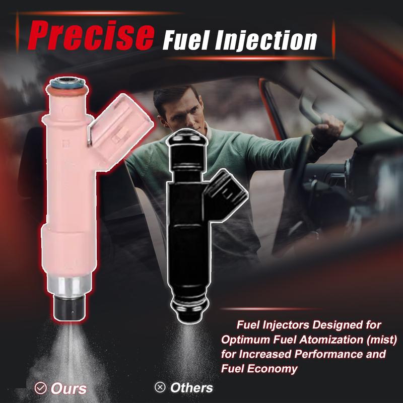 4PCS Fuel Injectors For Toyota Scion Prius XA XB 1.5L 2012-2016 2325021090 23250 21090 23250-21090