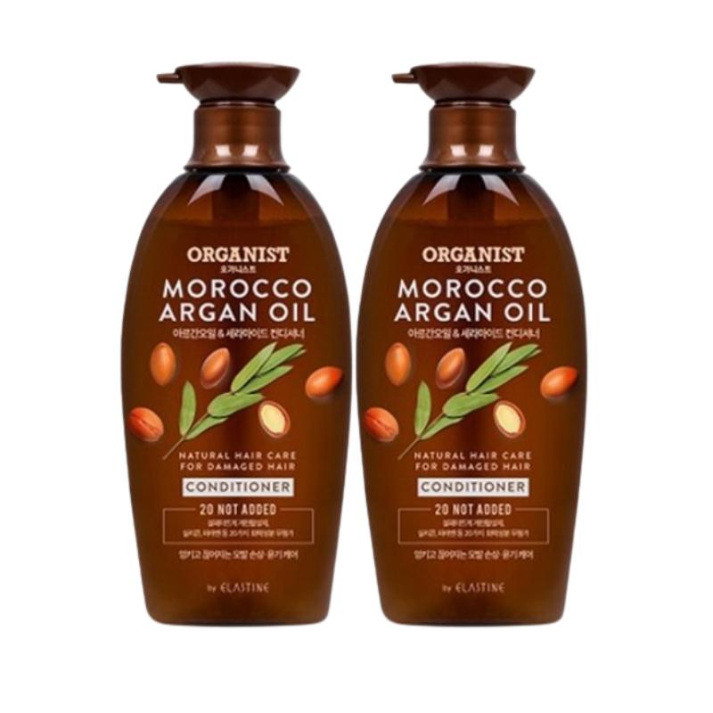 Organist Morocco Argan Oil Conditioner 500ml | Shine & Nutrition Hair Care with Ceramide | Moisturizing Family Conditioner