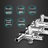 Stainless Steel Aquarium Oxygen Flow Control Valve Splitter