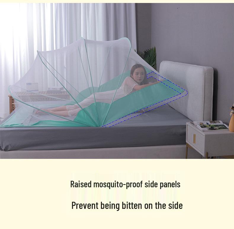 Foldable Mosquito Net for Dorms and Homes - Easy Install, Summer Yurt Style