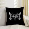 Band M-Mayhem Pillow Anime Pillow Sofa Bed Head Pillow Cover Cushion Cover 45X45 Cm Fashion
