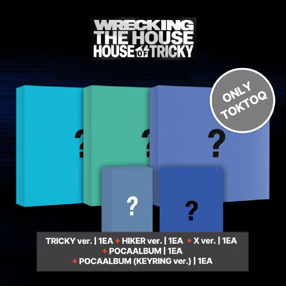 Pre-order Xikers HOUSE OF TRICKY: WRECKING THE HOUSE Album TOKTOQ Set. & POB
